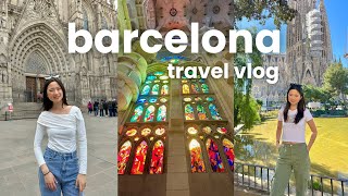 BARCELONA TRAVEL VLOG 🇪🇸 ideal itinerary, things to do, activities