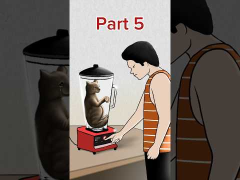 Cat In Blender Part 5 Shorts Cat Viralvideo Story