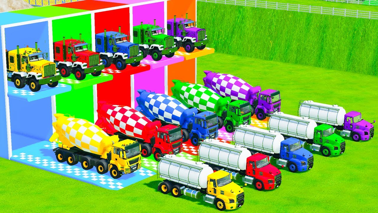 MASSIVE POLICE CAR & LUXURY VEHICLE TRANSPORT WITH BIG TOW TRUCKS – FS25 CHAOS!