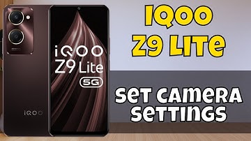 Camera settings and features IQOO Z9 Lite || How to set camera settings || Hidden features #iqoo