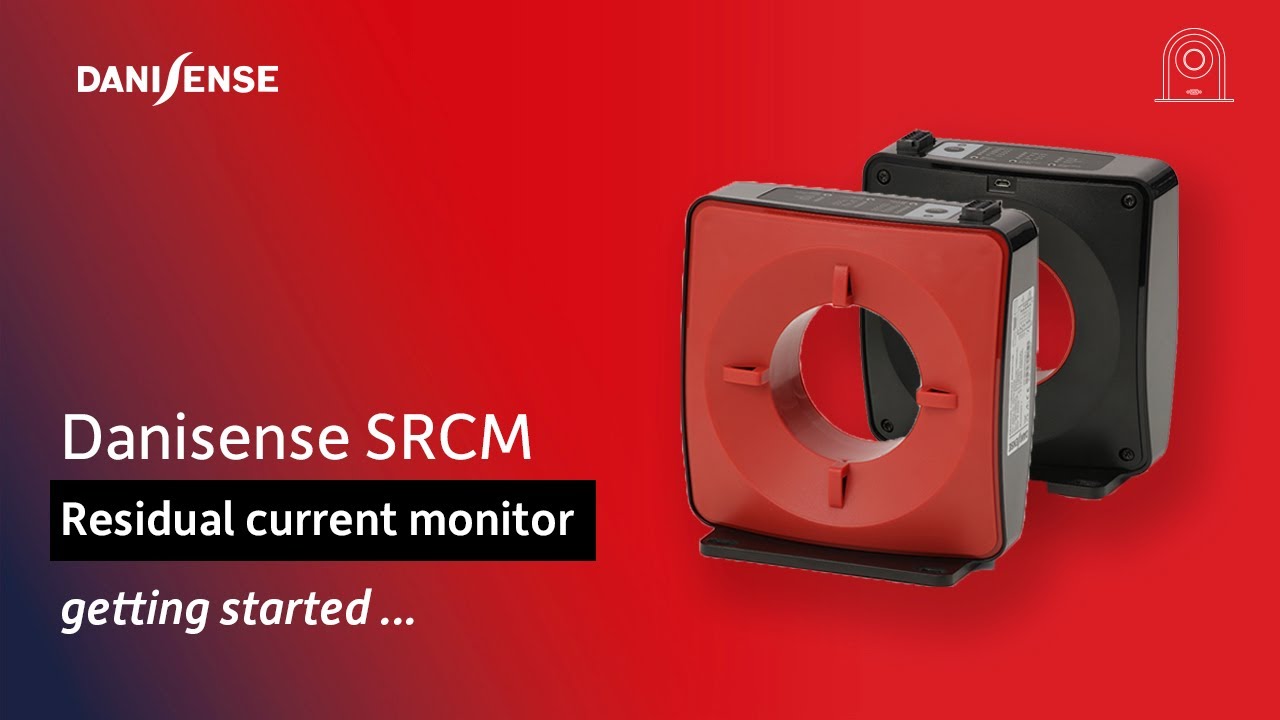Danisense SRCM Residual Current Monitoring Getting started YouTube