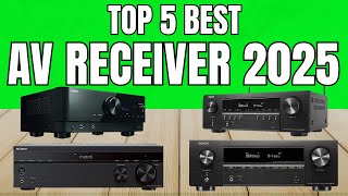 Best AV Receivers 2025 – Top 5 Picks Reviewed!