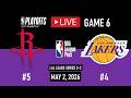 NBA LIVE NOW! Los Angeles Lakers Houston Rockets LIVE FULL GAME 6 | May 2, 2026 | NBA PLAYOFFS