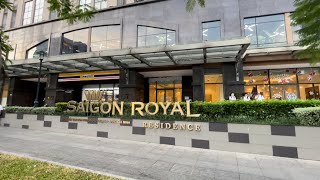 Saigon Royal Apartments Rental Airbnb Best Hotel $82 Room Pool Gym tour Ho Chi Minh City District 4