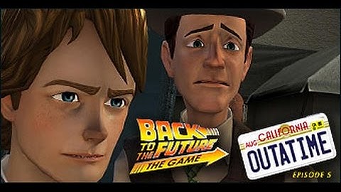 Back To The Future the Game Walkthrough Episode 5 OUTATIME Part 10 Final