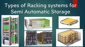 Warehouse Storage Solution | Racking | Types of Racking for Semi Automatic storage
