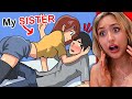 my sister has a CRUSH ON ME.. true story animation