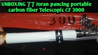 Joran Alat Pancing Portable Carbon Fiber Kuat Telescopic - CF3000