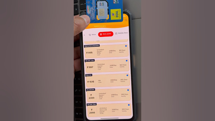 Brand New BSNL Sim 5G & Recharge Plans #bsnl #recharge #port