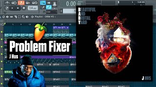 J Hus - Problem Fixer | Instrumental Remake (FL Studio) | CarlosTN