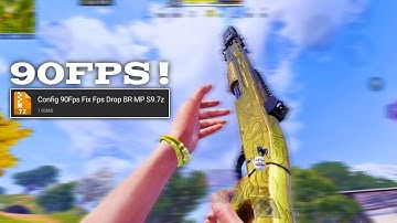 90FPS CONFIG FOR COD MOBILE | FIX FPS DROP BR MP | COD MOBILE CONFIG