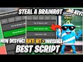Steal A Brainrot Script *NO KEY* - New! Ajjan Hub! Desync, Speed Boost Anti Hit, Invisible &amp; More! ✅