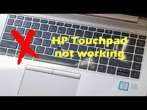 FIX: HP Laptop Touchpad Not Working in Windows 10/8/7