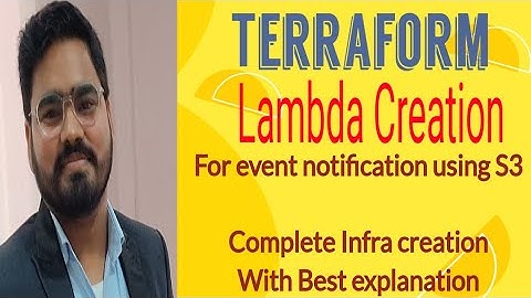 Day 11-  S3 Event Notification through Lambda function using Terraform || Terraform Tutorial