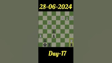 Chess.com daily puzzle // 28-06-2025 \\ #chess #dailypuzzle #chessgame #shorts