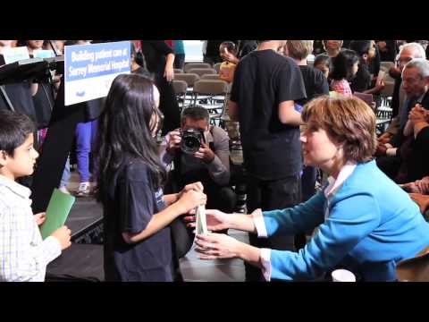 Premier officially opens Surrey Memorial Hospital Emergency Department
