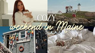a cozy weekend in maine | rainy days & coastal charm