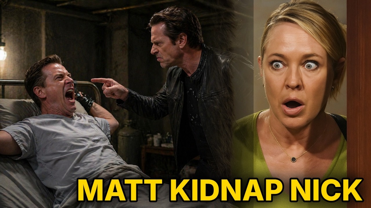 Y&R Spoilers: SHOCKING Hospital KIDNAPPING As Matt Snatches Nick For A BRUTAL Final Revenge!