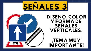 ⛔SEÑALES 3SEÑALES VERTICALES  PROFESOR AUTOESCUELA CARNET CONDUCIR