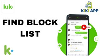How To Find Block List On Kik-Messaging And Chat App screenshot 5
