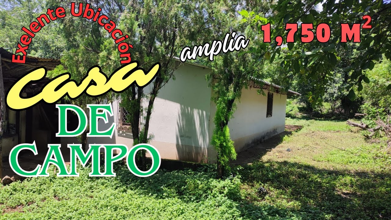 💚 15 CASA con TERRENO GRANDE en VENTA en ZACATECOLUCA 70,000 