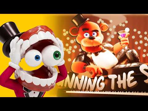 Caine Reacts to "RUNNING THE SHOW" But it's FNAF