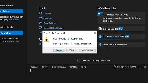 Fix VS Code Freezing When Opening Terminal | Revert to Stable Version Tutoria
