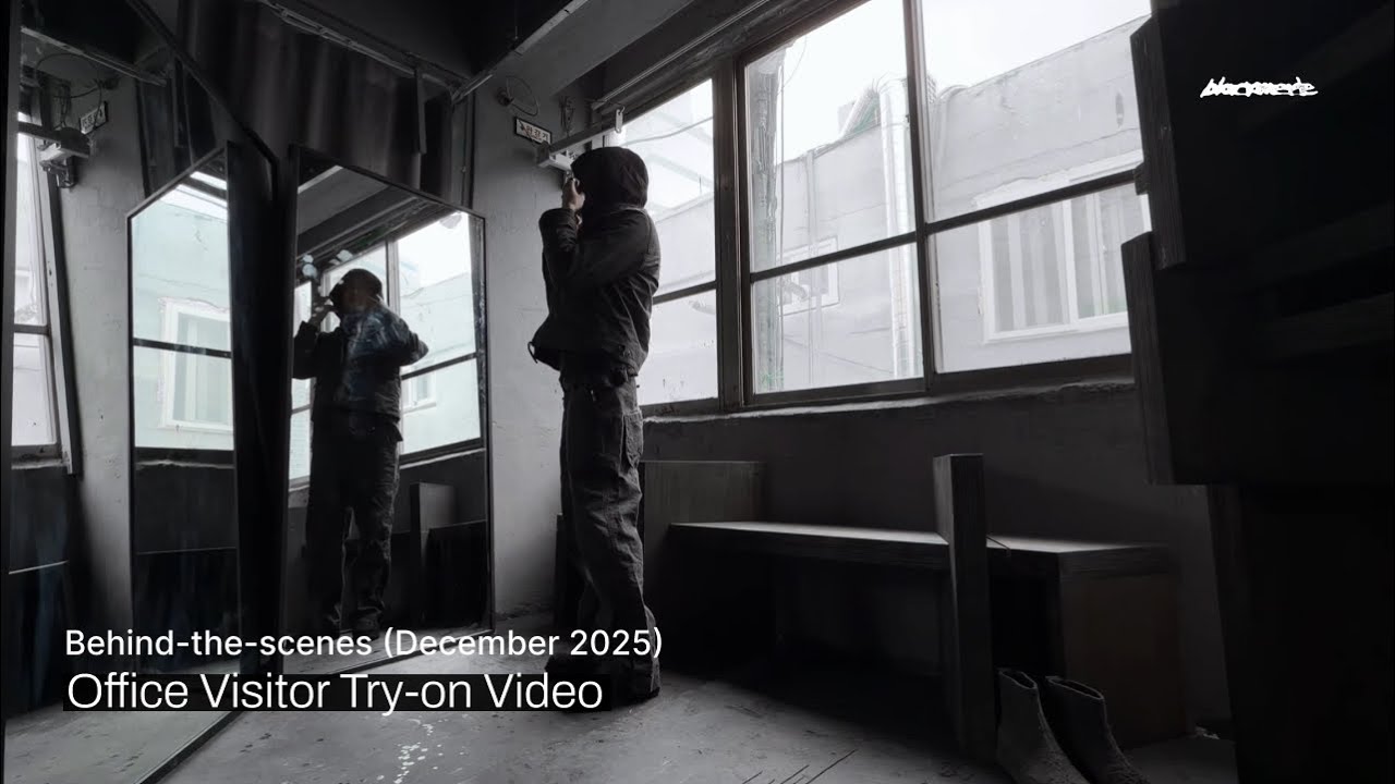 Blackmerle Office Visitor Try-on Video — Behind the Scenes (December 2025)