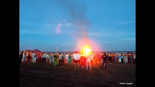 Русские народный песни у костра. Родники 2017