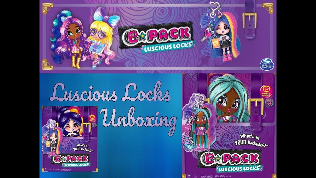 B Pack Dolls Luscious Locks Unboxing - YouTube