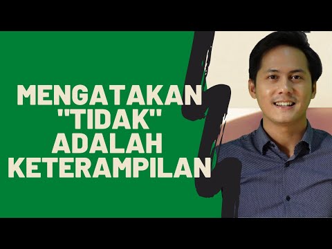 Belajar mengatakan tidak