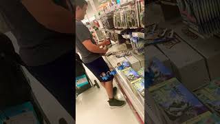 CAUGHT weighing cards at @target 🤦🏽‍♂️ #Pokemon #TCG #Target