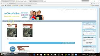 How to get the Pearson Mathematics online textbook on your computer