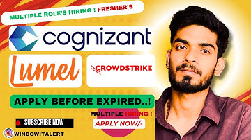 Lam Research, Lumel, Cognizant Biggest Hiring | OFF Campus Drive For 2025, 2024 Batch | Fresher