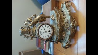 French Figural Clock Repair Oct 2020