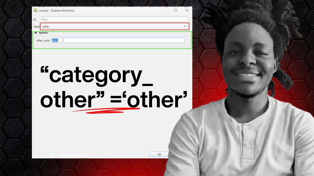 Show “Other” Text Field Based on Dropdown Selection in QGIS Forms