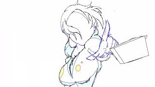 LO-Layout animation practice Sakuga animation