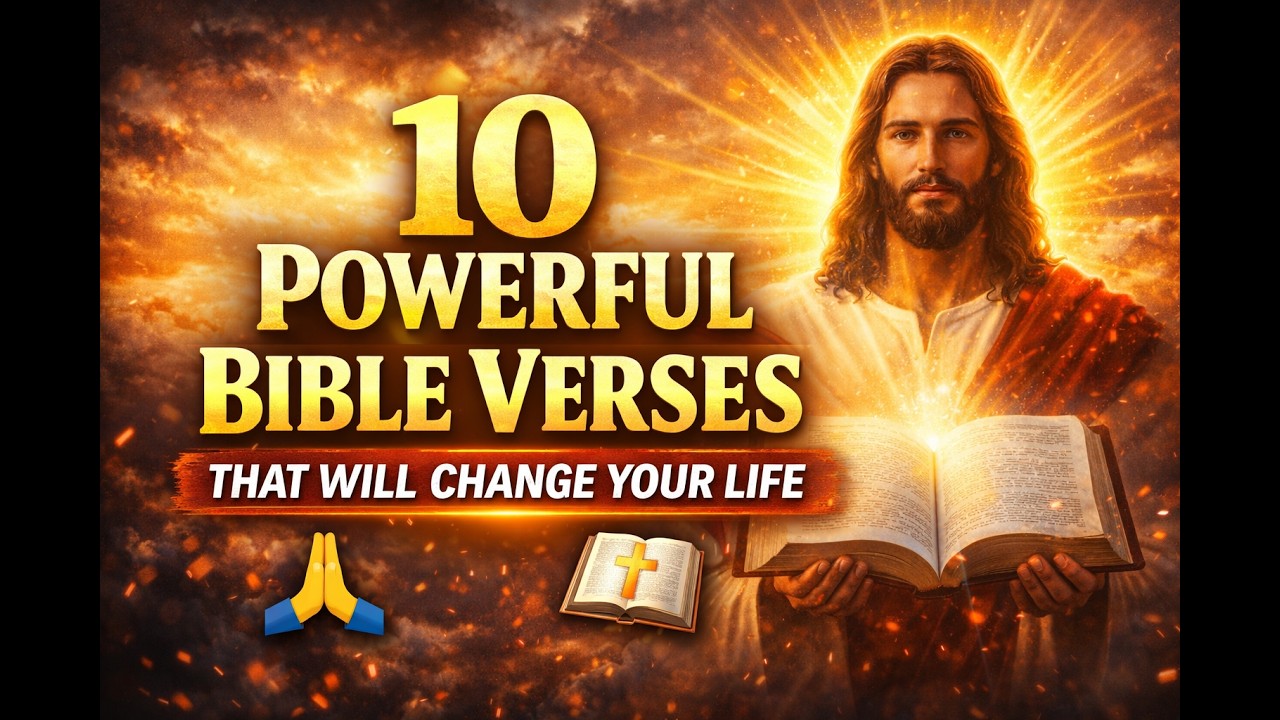 10 Powerful Bible Verses That Will Change Your Life | Strength, Faith ...