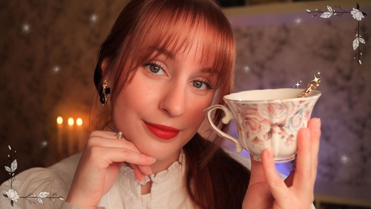 🕯️ ¡Tu HERMANA te PREPARA para el BAILE! ✨ ASMR de ÉPOCA