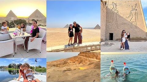 VLOG 🇪🇬 VACANCES EN EGYPTE UN TRES BEAU 🥰 PAYS À VISITER ABSOLUMENT 🥰