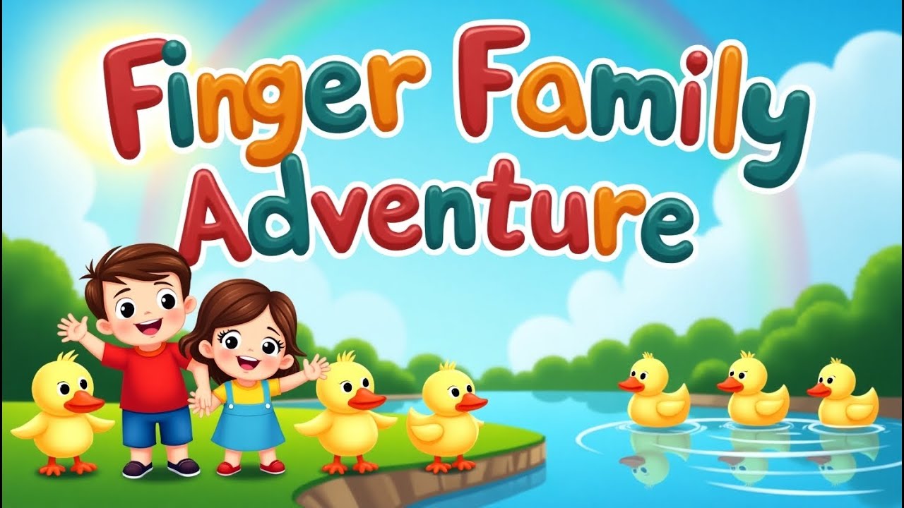 🦆 Quacky Adventure – Five Little Ducks Go Out to Play