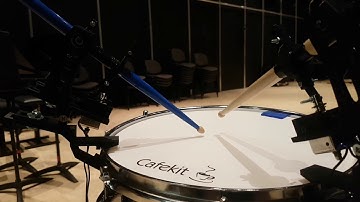 Drumbot prototype 3 - speed and accuracy test