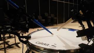 Drumbot prototype 3 - speed and accuracy test