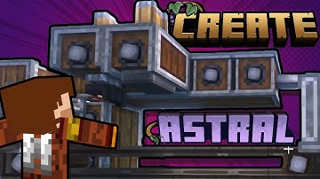 Ash Gets Sturdy - Create Astral Ep 17 - Modded Minecraft (4-Player Gameplay)