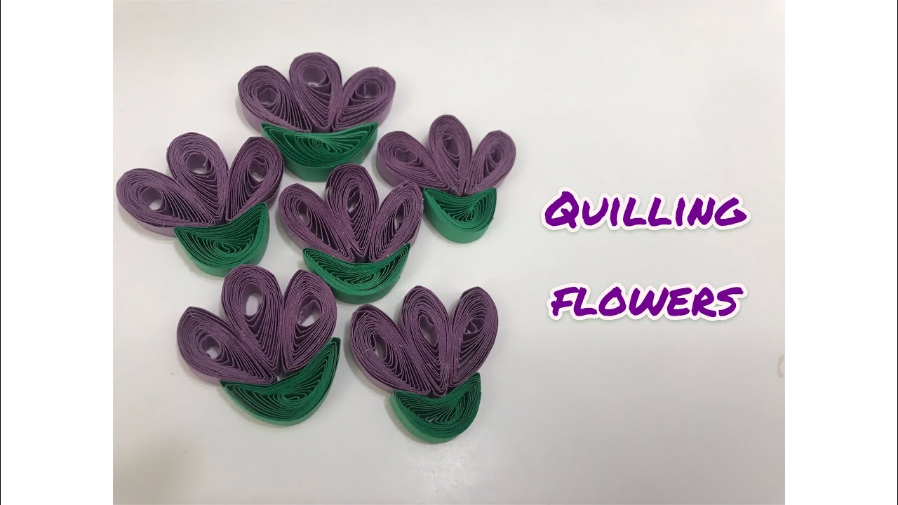 Quilling Blossoming Flower Bud Tutorial YouTube