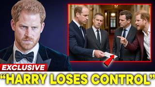 Harry FURIOUS After William Hands Over His Private Correspondence To Palace Investigators