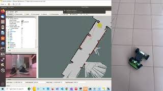 ROS Autonomous Navigation and Obstacle Avoidance with Lidar, SLAM gmapping