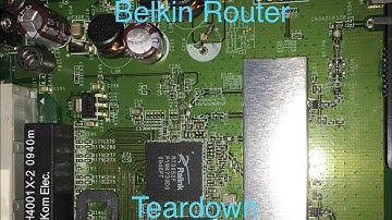 Belkin Router Teardown
