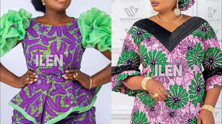 African Dresses For Women: Latest Ankara Styles 2023 |Lace Dresses Styles |Model Pagne Africain 2022