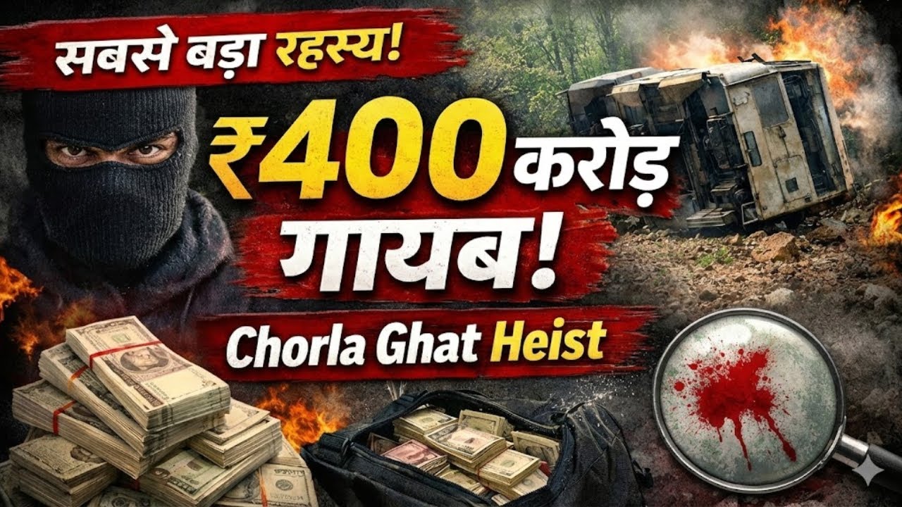 ₹400 करोड़ ग़ायब! | Chorla Ghat Heist Mystery | True Crime Story
